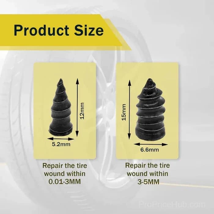 Self-Sealing Tire Repair Screws for Tire Leak Repair - Alt