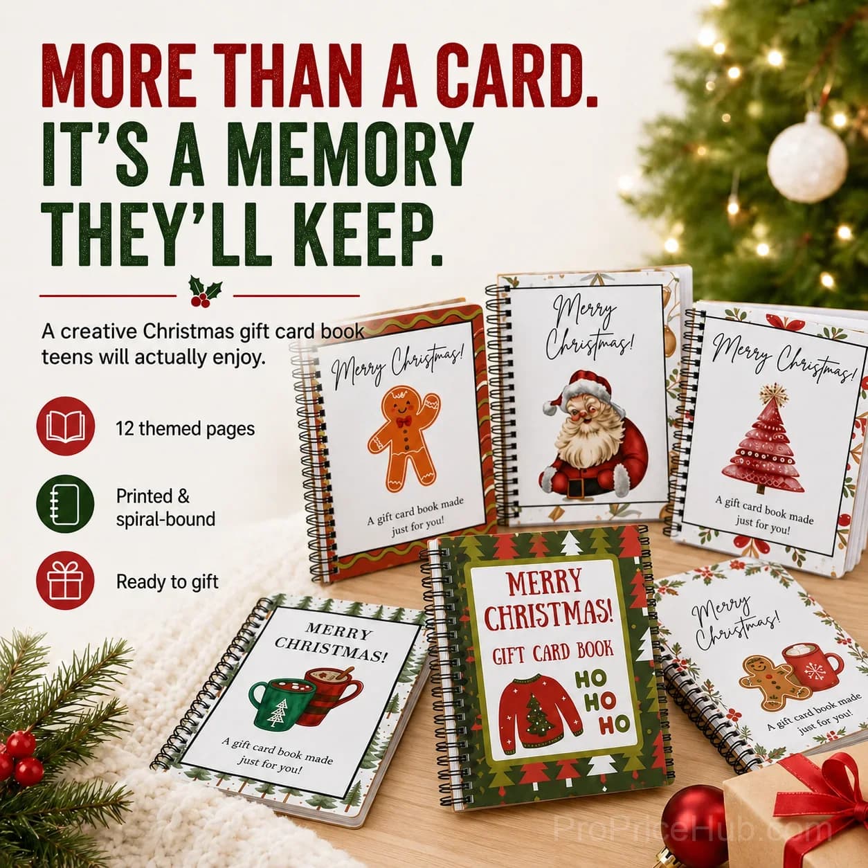 Christmas Gift Card Book 🎄 - Main