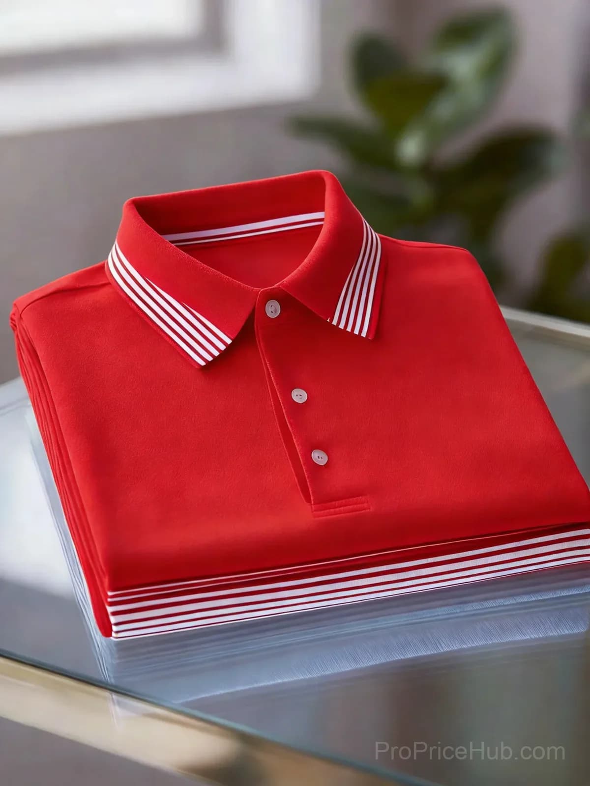 Men's Business Casual Button Short Sleeve Polo Shirt - View 7