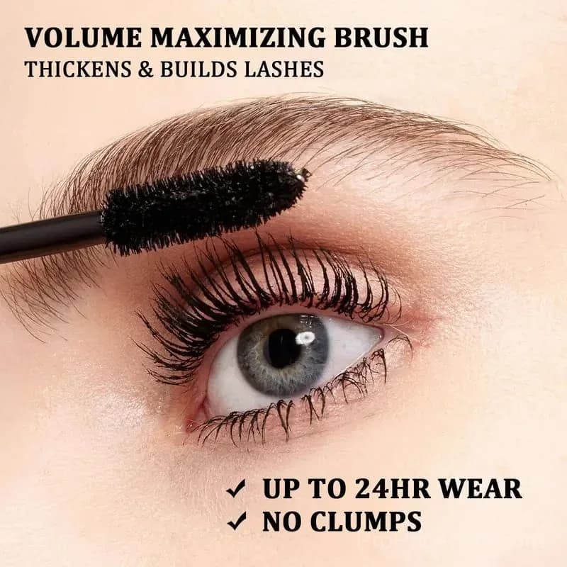 7D Waterproof Mascara – 24H Volume & Curl, Smudge-Proof - Alt