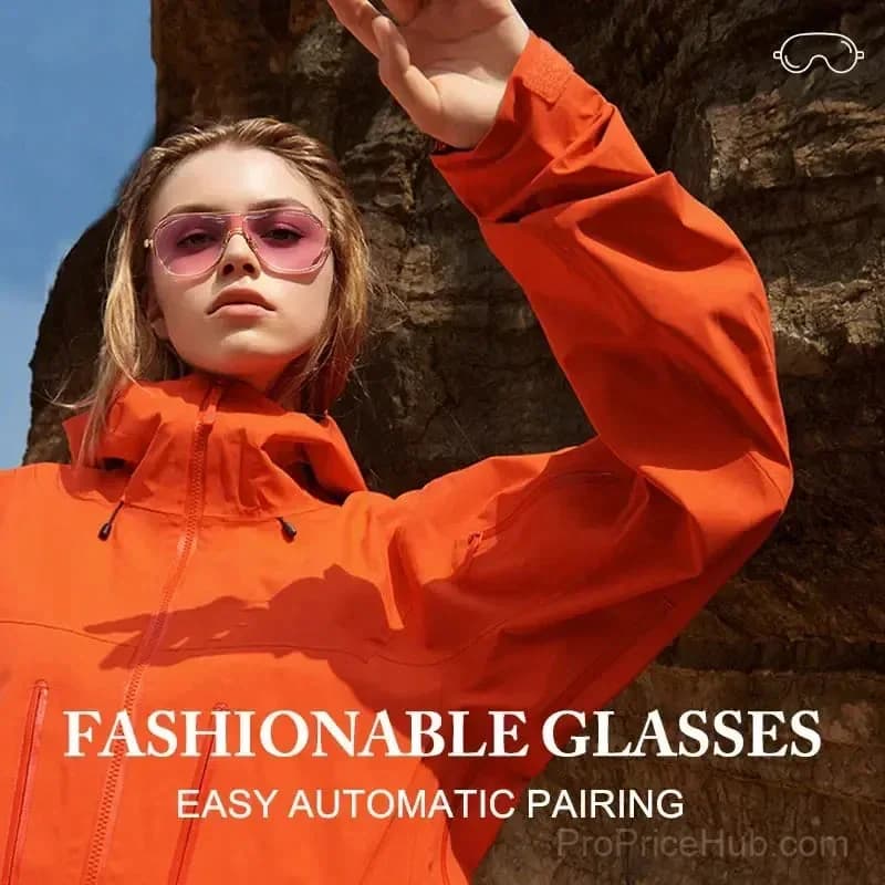 Smart Bluetooth 5.4 Audio Sunglasses – Open-Ear, UV & Blue Light Protection - Alt