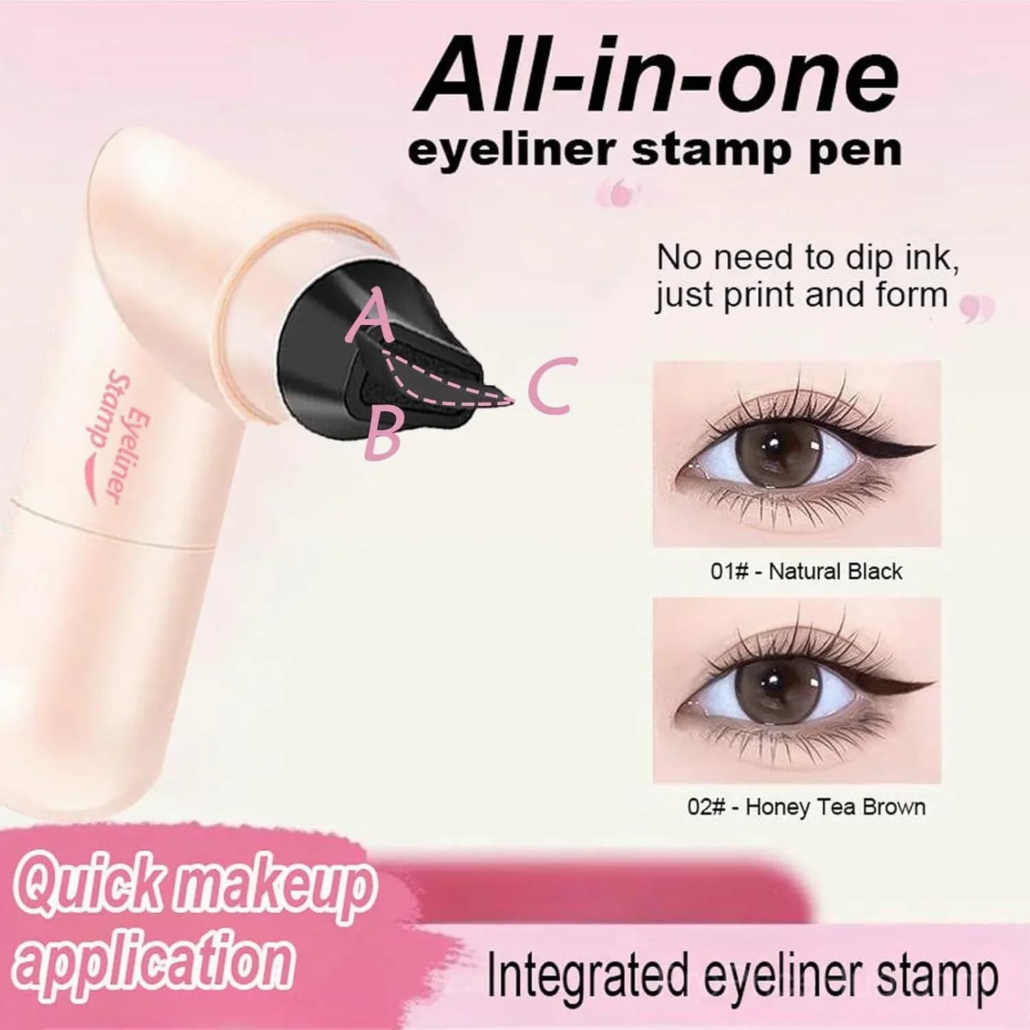 Waterproof Winged Eyeliner Stamp - View 10