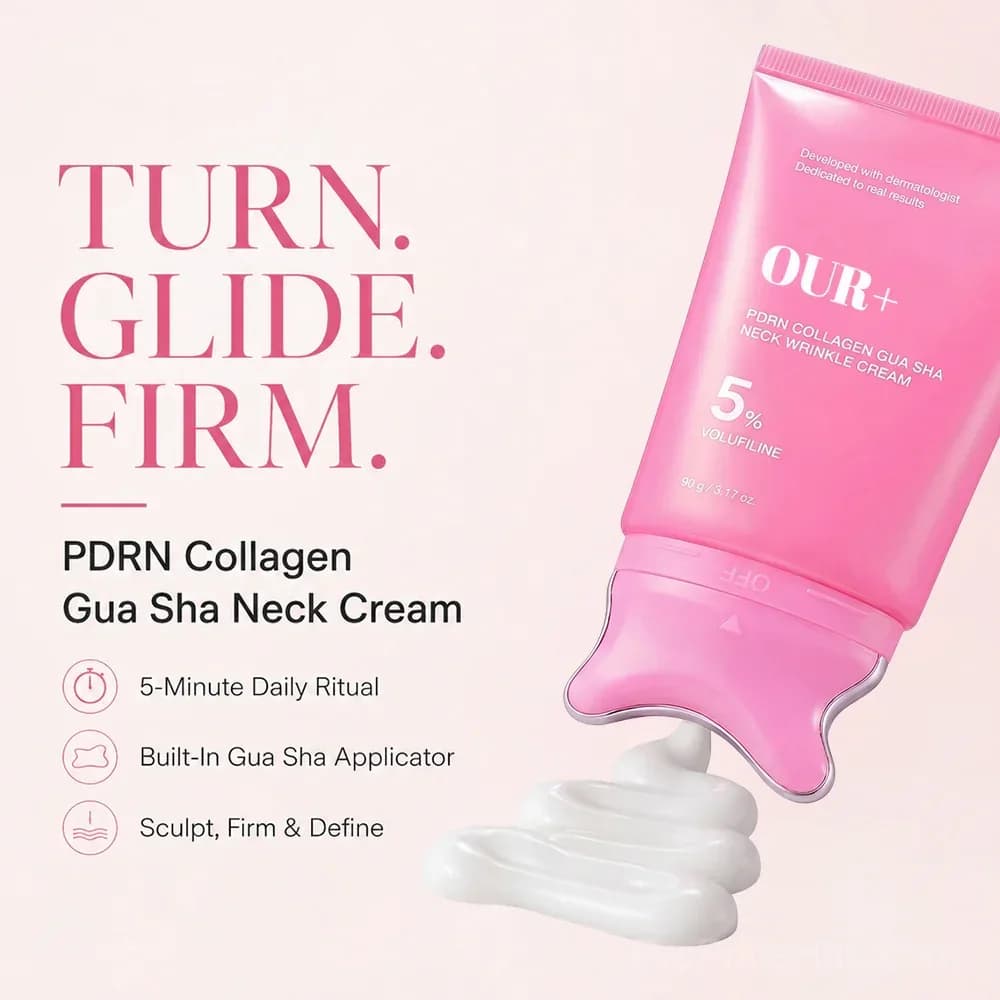 PDRN Collagen Gua Sha Neck Wrinkle Cream - Alt