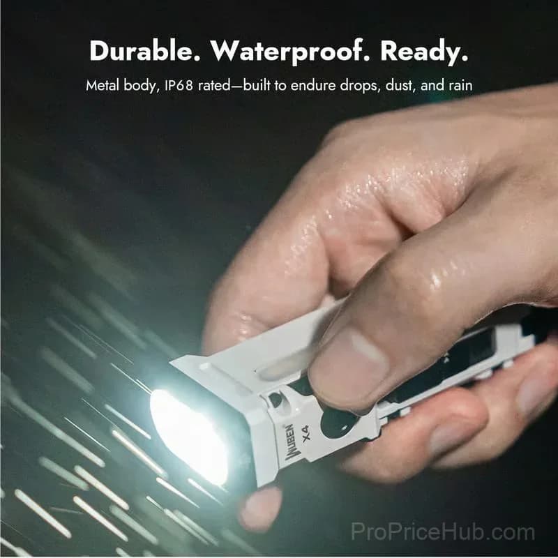 LED Work Light with 180° Rotating Head, Black - Alt