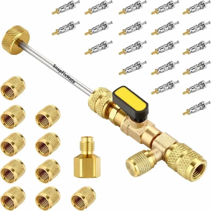 Professional AC Valve Core Remover & Installer Kit - Alt