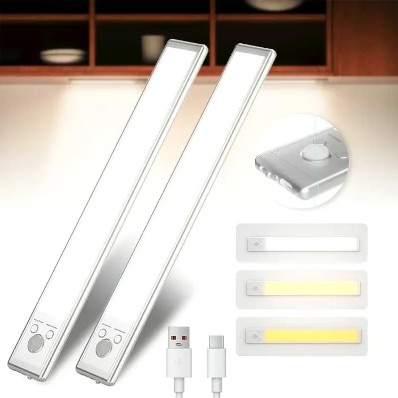 Rechargeable Motion Sensor LED Lights, 1 Set - View 14