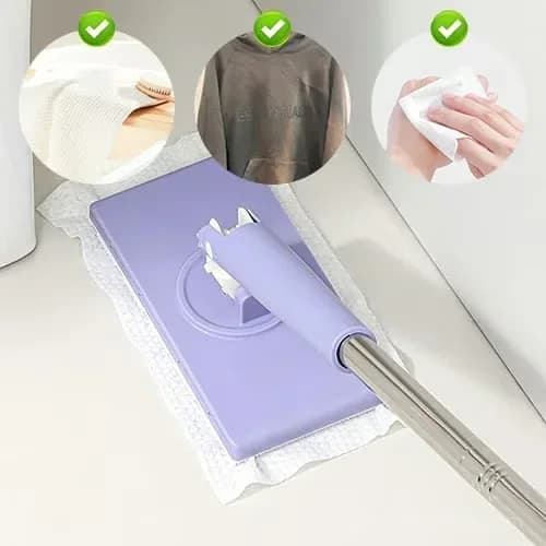Zero-Touch Fiber-Lock Cleaning Tool, 70cm Purple, 6 Cloths - Main