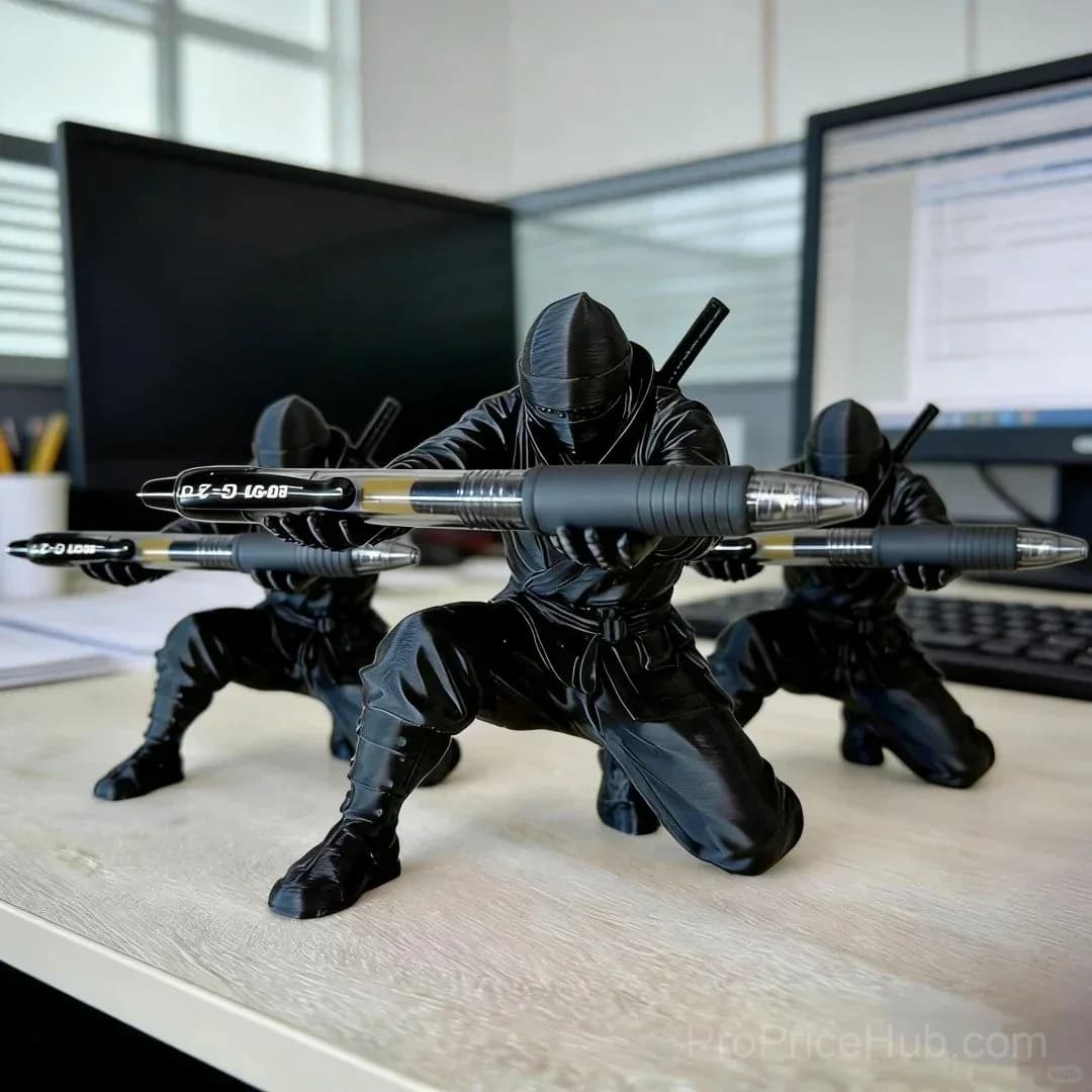3D Printed Samurai Pen Holder Desk Organizer - Main
