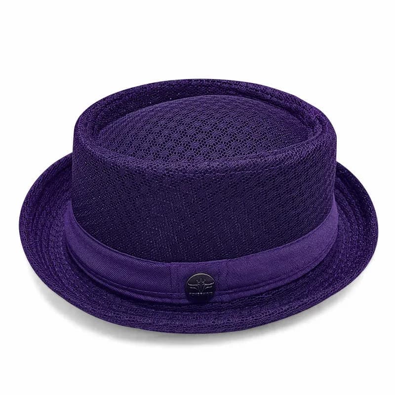 Summer Breathable Mesh Pork Pie Hat - View 17
