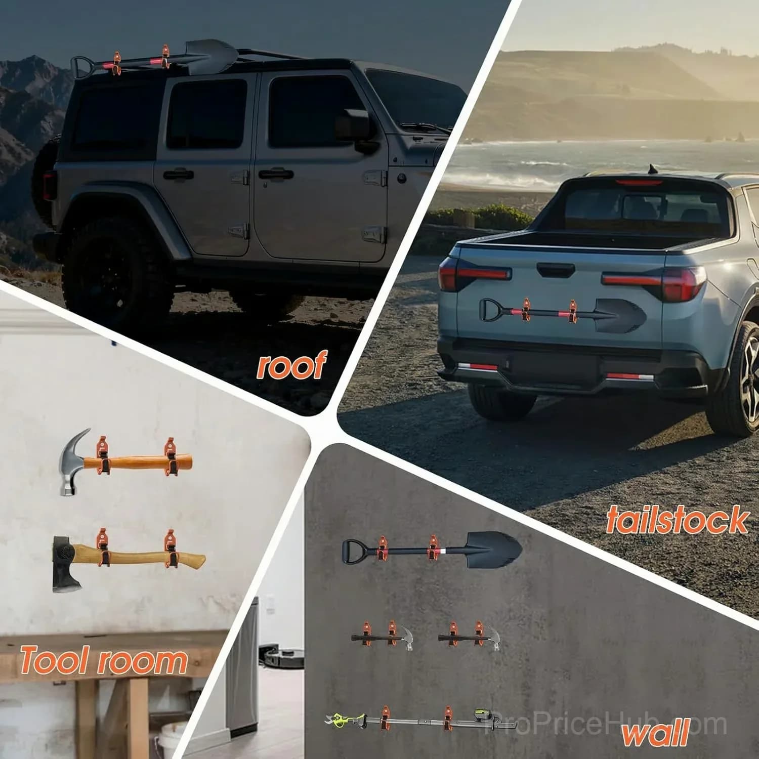Heavy Duty Zinc Alloy Shovel Mount for Automotive - View 9