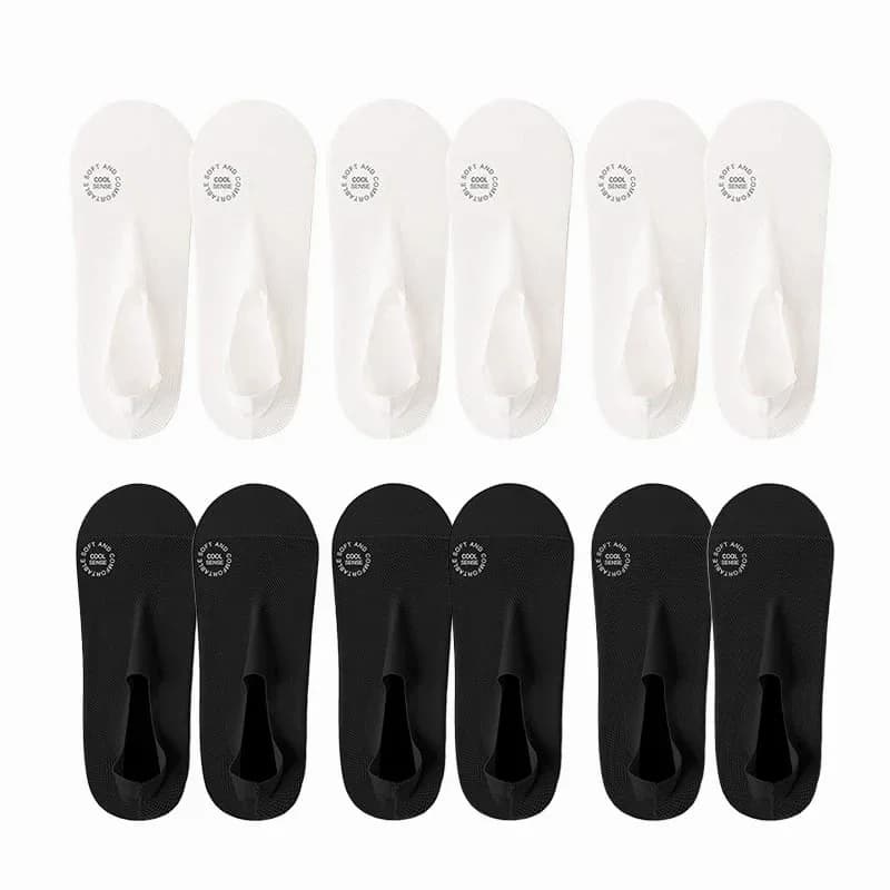 Ultra Thin No Show Liner Socks - Non Slip Hidden Fit - View 18