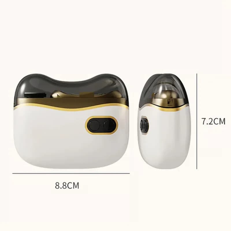 2-in-1 Rechargeable Electric Nail Kit, 6 Attachments, White - View 9