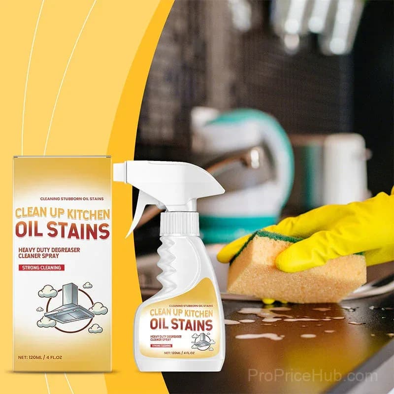 Heavy-Duty Kitchen Degreaser Spray – Rapid Grease Cleaner - Main