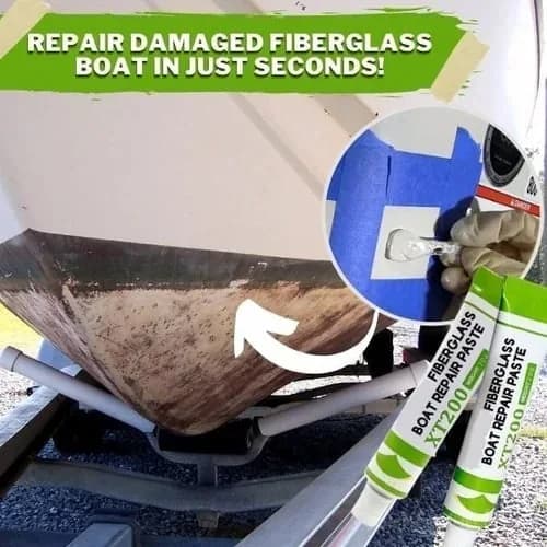 XT200 Universal Repair Paste for Wall, Metal, Fiberglass, Car & Boat Repair - Alt