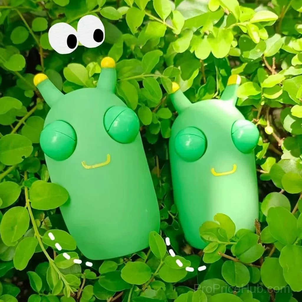 Funny Grass Worm Pinch Novelty Toy - Alt