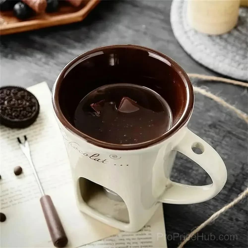Black Chocolate Fondue Mug, 1-Piece - View 6