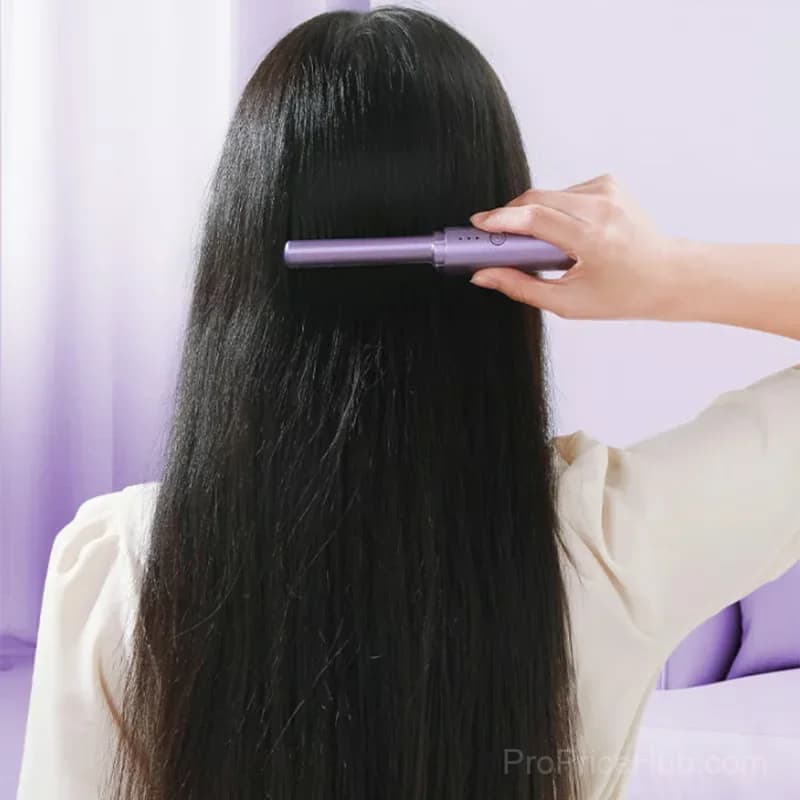 Purple Hairdressing Comb for Styling and Cutting - View 9