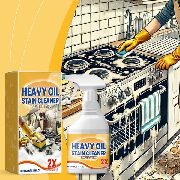 Heavy Duty Degreaser Cleaner Spray for Kitchen, Oven, Stove, Range Hood - Main