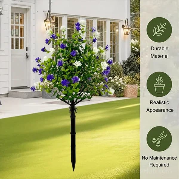 Artificial Potted Trees with Ground Stakes - Main