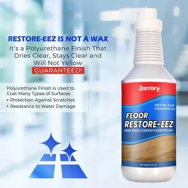 Instant Floor Renew High-Gloss Floor Polish Set with Nano Sponge - Alt