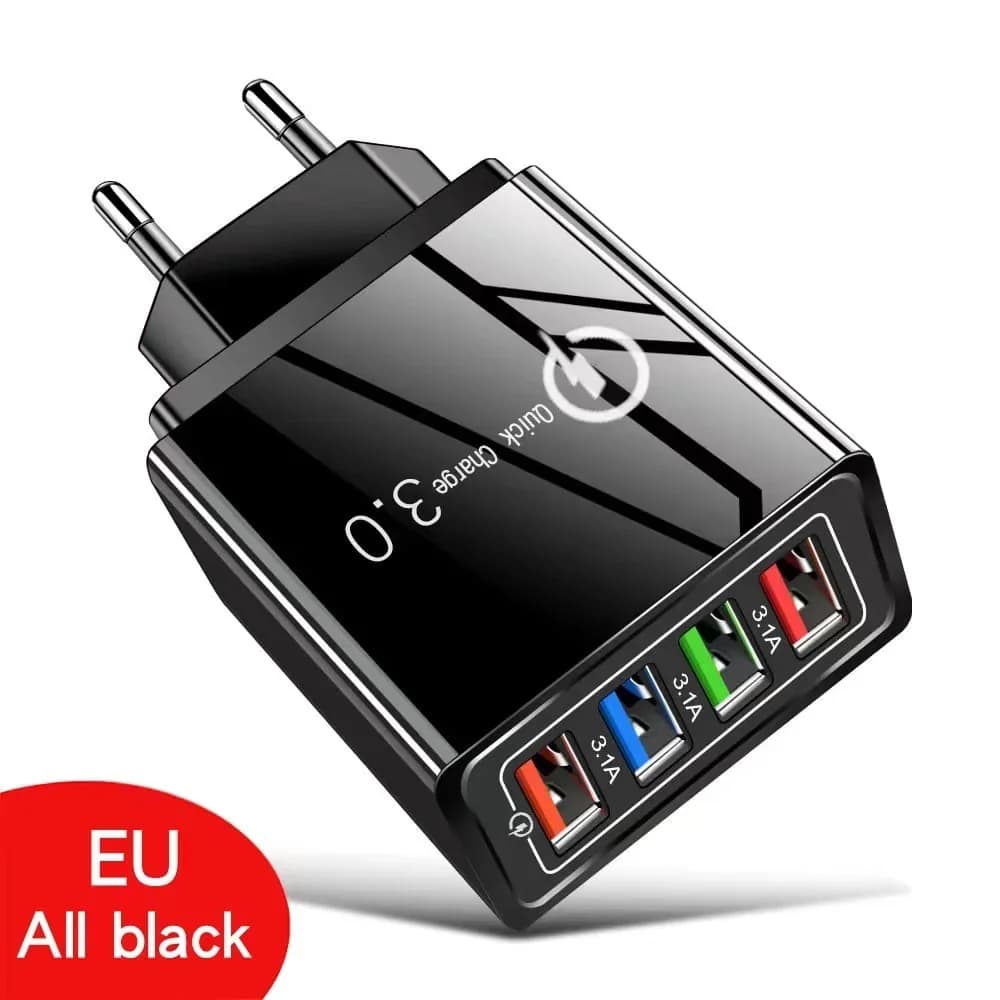 The Charger Big Tech Hates⚡4-Port Quick Charge 3.0 + AI Performance Boost - View 11