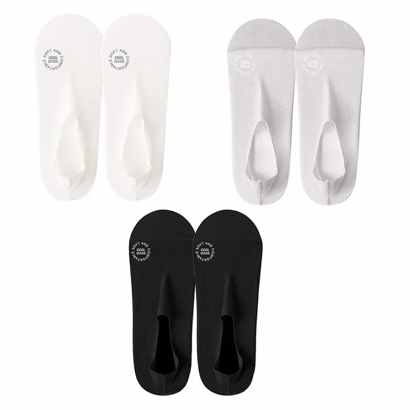 Ultra Thin No Show Liner Socks - Non Slip Hidden Fit - View 15