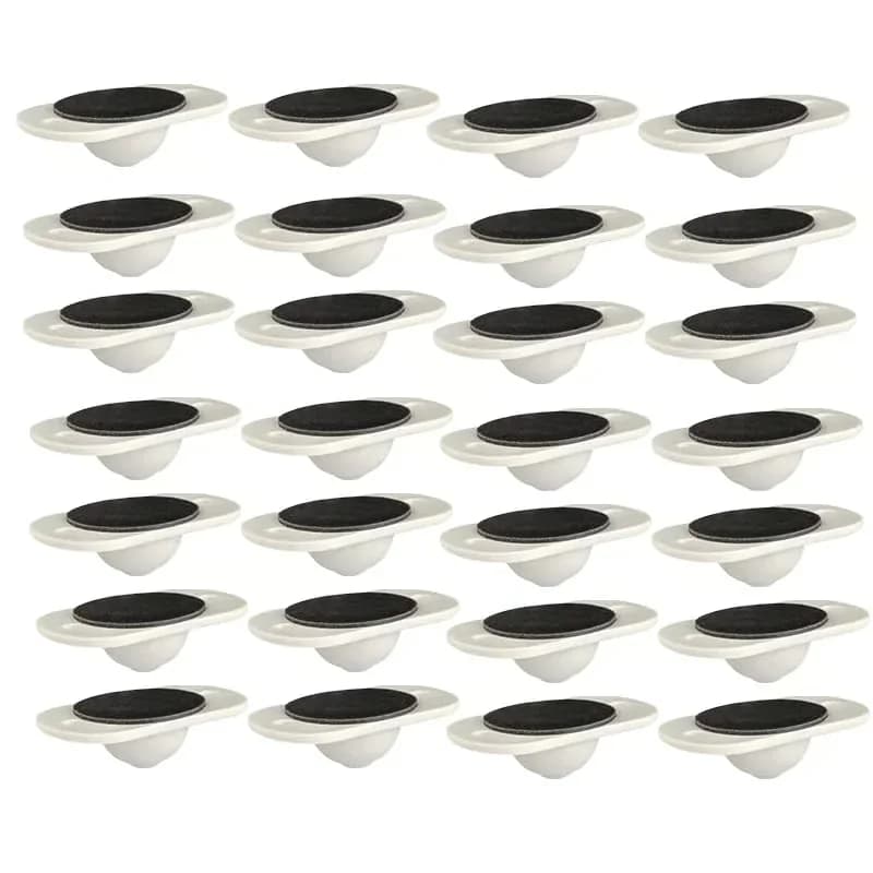 Adhesive Universal Pulley Wheels, 4-Pack - View 4
