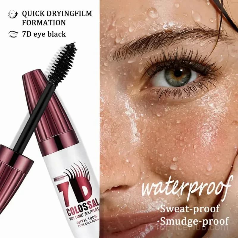 7D Waterproof Mascara – 24H Volume & Curl, Smudge-Proof - View 3