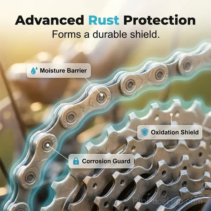 Portable Anti-Rust Bicycle Chain Cleaning Spray, 120ml 1-Pack - View 5