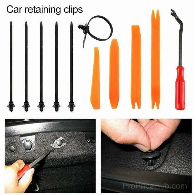630-Piece Universal Automotive Clip and Fastener Assortment - View 9