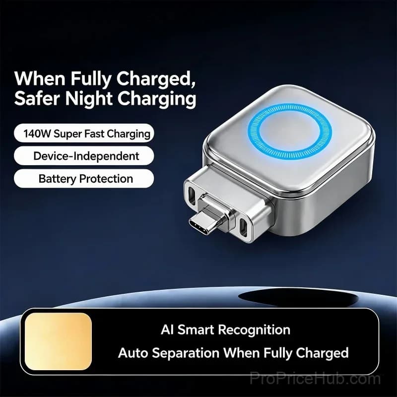 Auto Power-Off Fast Charging Adapter (1 Pack) - Main