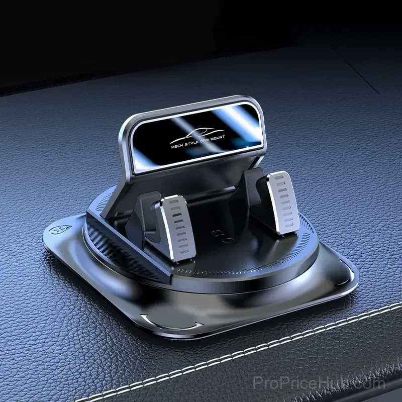 Car Phone Holder with 360-Degree Rotation - View 5