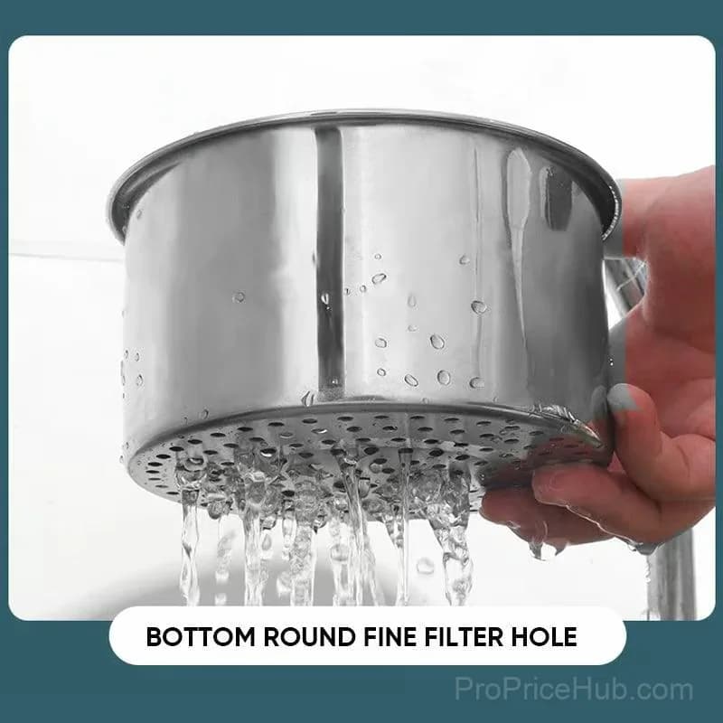 Stainless Steel Swan Sink Strainer Basket, 1 Pack - View 6