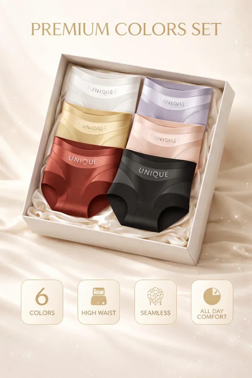 Women’s High-Waisted Tummy Control Seamless Boyshorts - View 8