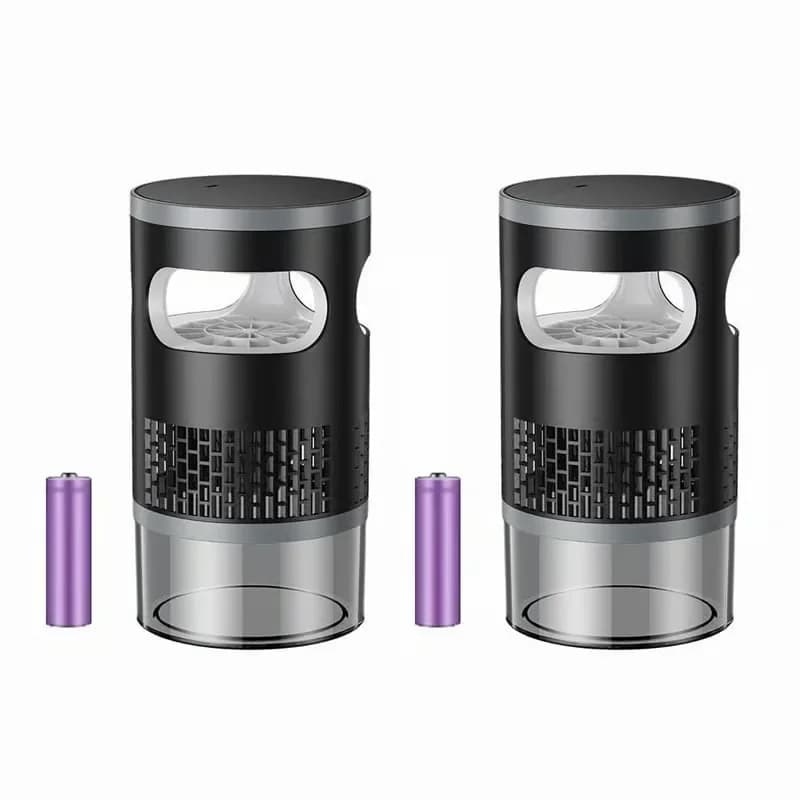 Rechargeable UV Suction Mosquito Trap with Purple Light Lure - Alt