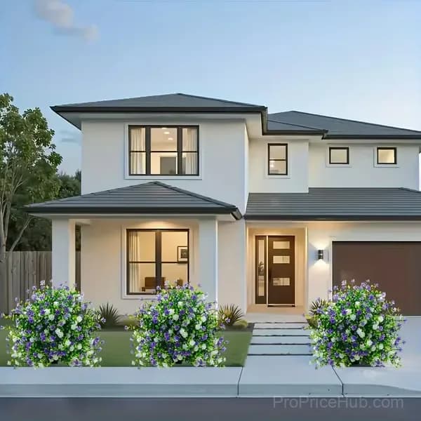 Artificial Potted Trees with Ground Stakes - Alt