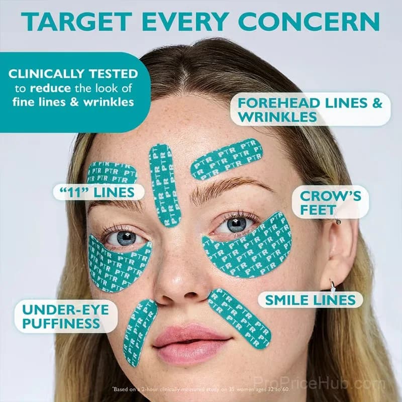 Peptide Skinjection Peptide-Infused Face & Eye Tape - Alt