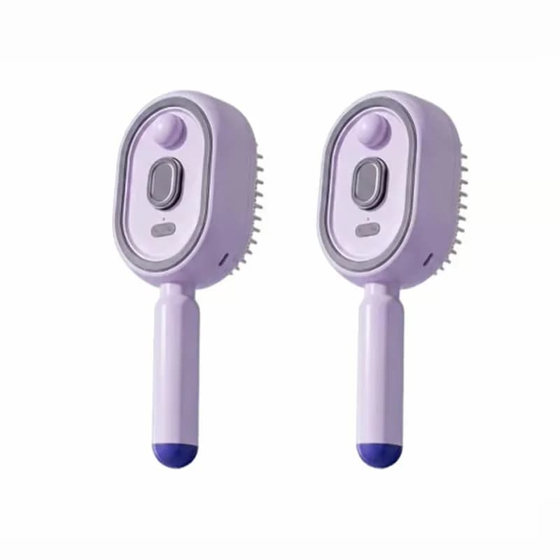Nano-Mist Electric Scalp Massage Air Cushion Comb, White - View 8