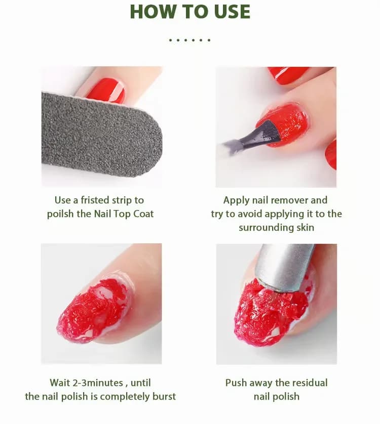 Upgraded Nail Polish Remover - Advanced Formula for Fast Removal - View 9