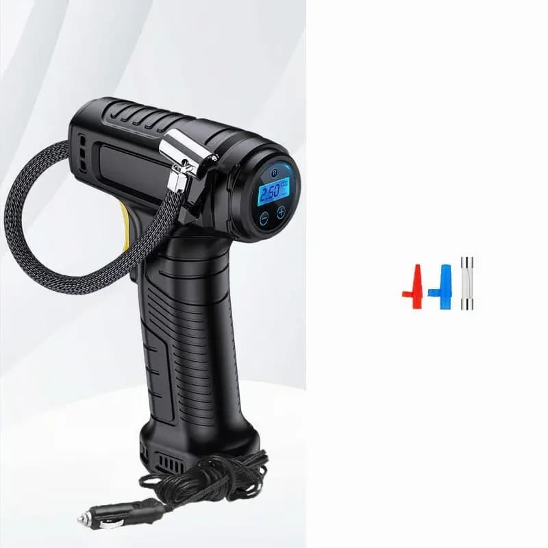Portable Cordless Tire Air Compressor with Digital Display - View 11