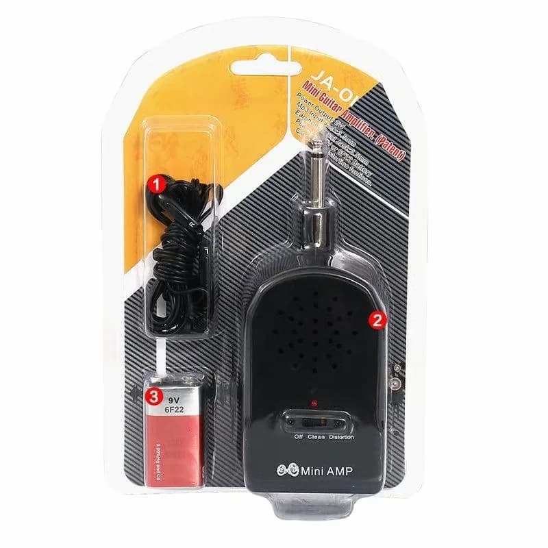 Mini Guitar Amp Pro 30W Portable Amplifier, 20-Hour Battery - View 11