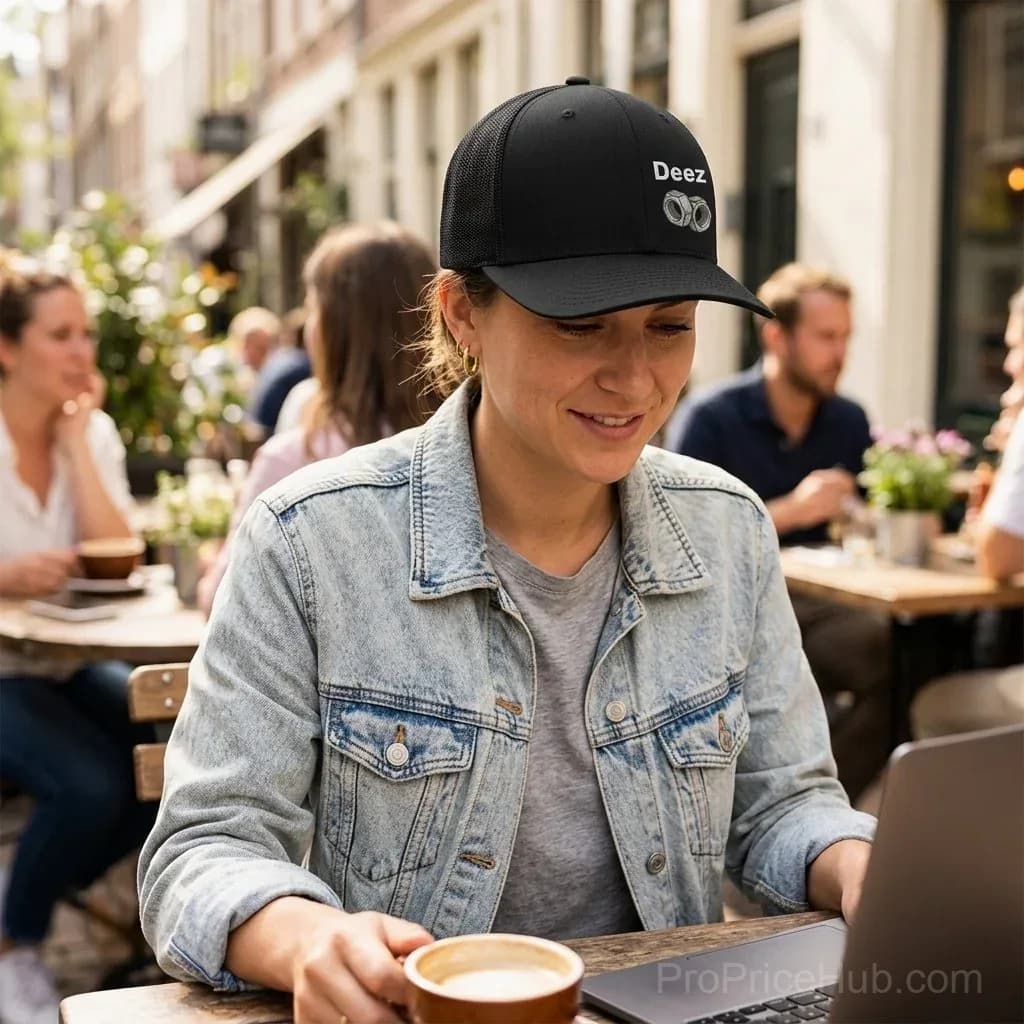 Deez Embroidered Adjustable Hat - View 7