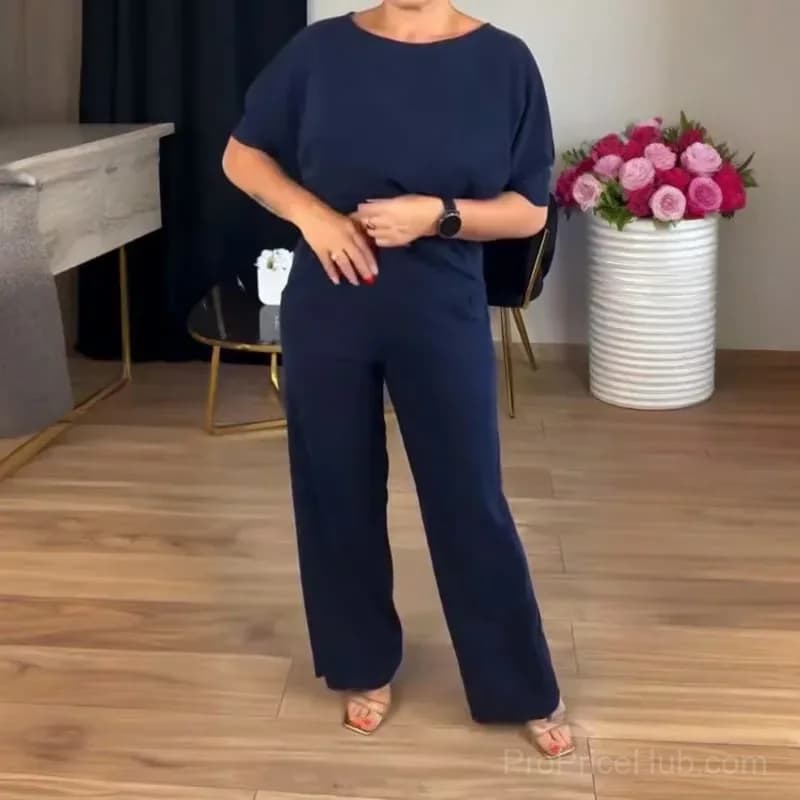 3-Piece Long Cardigan, Top and Pants Set, Brown, S - View 10