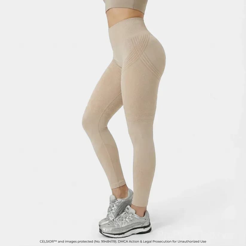 High-Waisted Hip Lifting Yoga Tight Pants, Quick-Dry Elastic - View 9