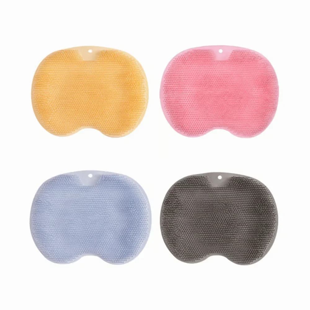 Shower Foot & Back Scrubber Massage Pad, Yellow - View 16