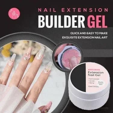 Clear Nail Extension Builder Gel Without Tools - View 2