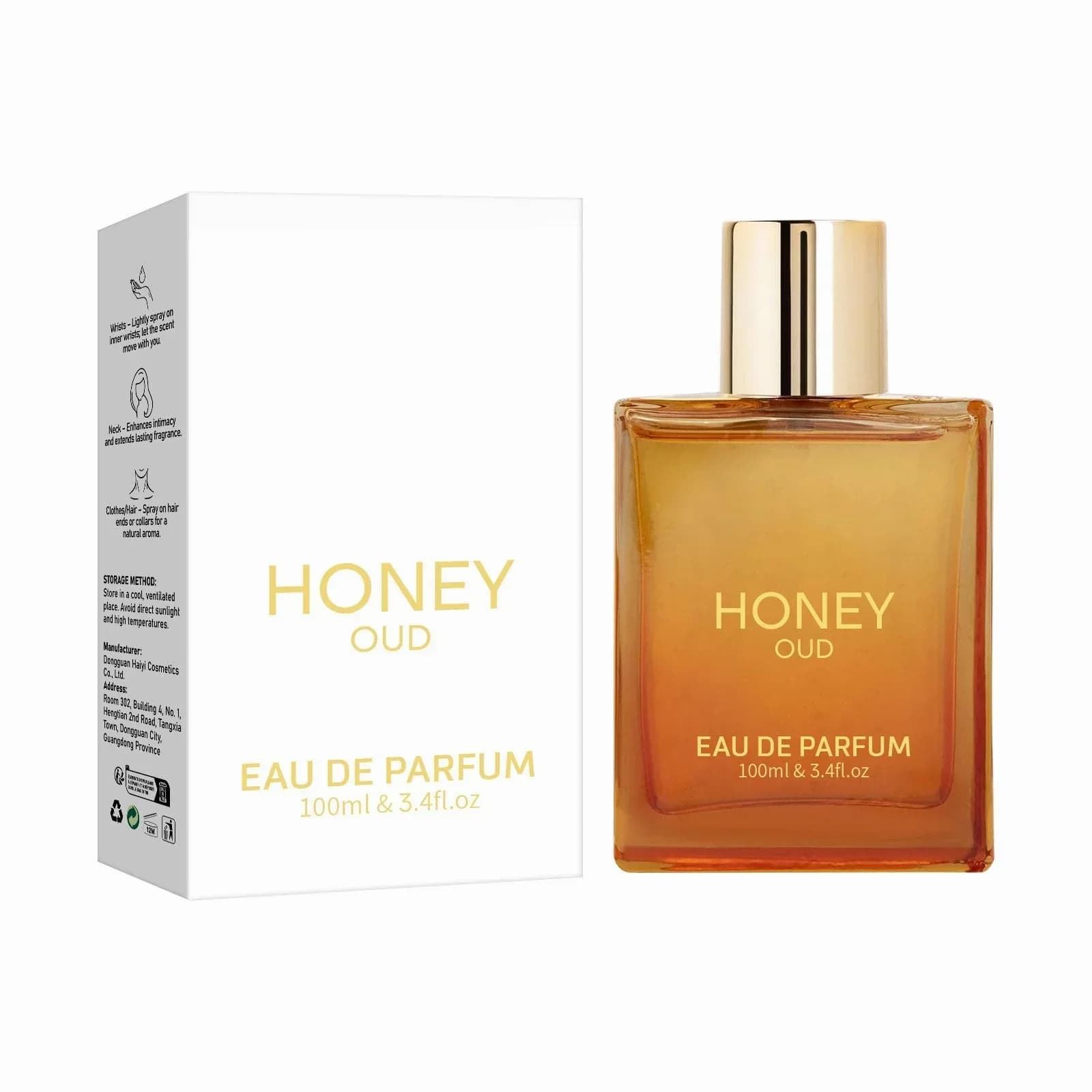 Organic Honey Oud Unisex Eau de Parfum, 100ml - View 7