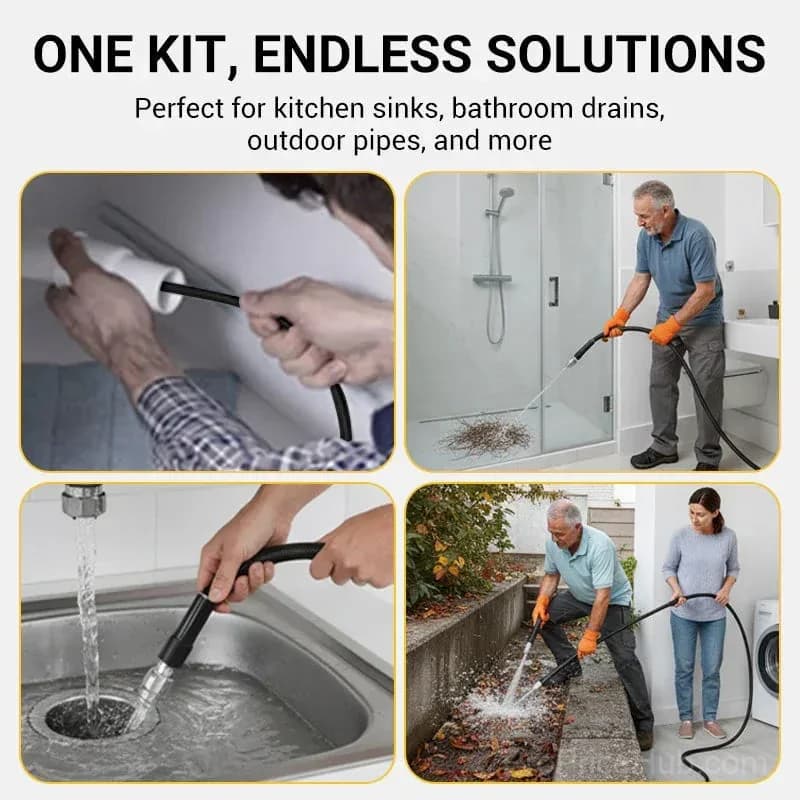 Triple-Layer Burst-Proof PVC & Stainless Steel Heavy-Duty Water Hose - View 7