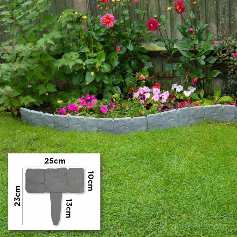 Imitation Stone Garden Fence - View 8