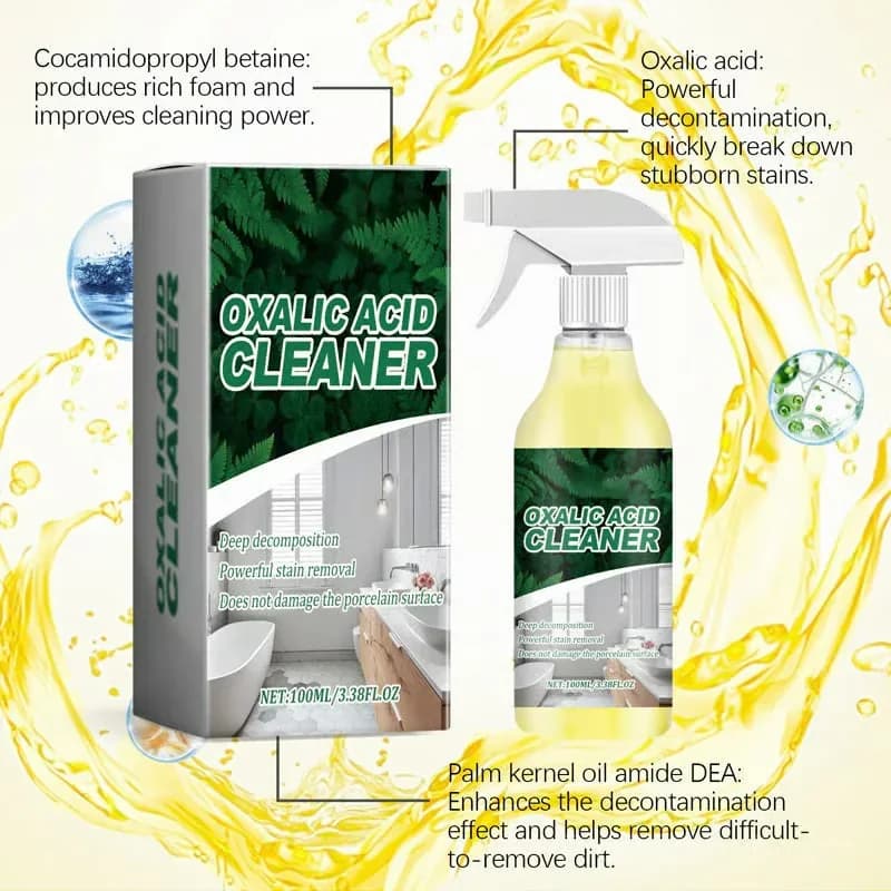 Oxalic Acid Stain Cleaner, 100 ml Bottle - View 8